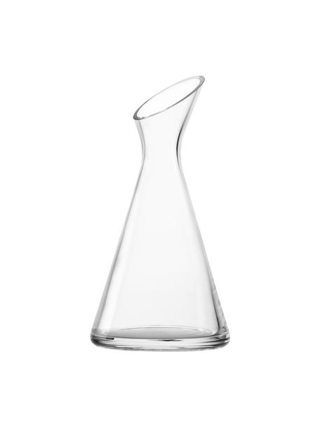 Jarra de cristal soplado artesanalmente One, 1 L, Cristal, Transparente, Al 29 cm, 1 L