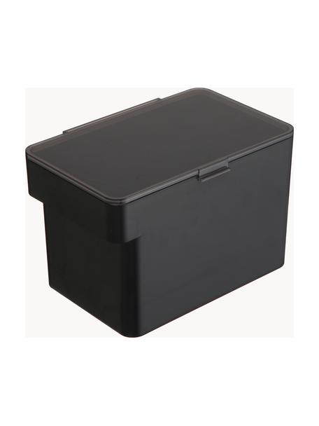 Caja con medidor para comida Tower, 2 pzas., Plástico, Negro, An 30 x Al 20 cm