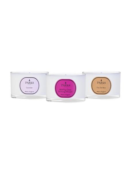 Sada vonných svíček Vintage Aromatherapy, 3 díly, Různé vůně, Ø 7 cm, V 5 cm
