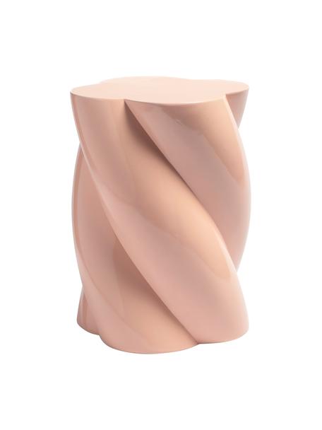 Beistelltisch Marshmallow, Glasfaser, Rosa, Ø 30 x H 40 cm