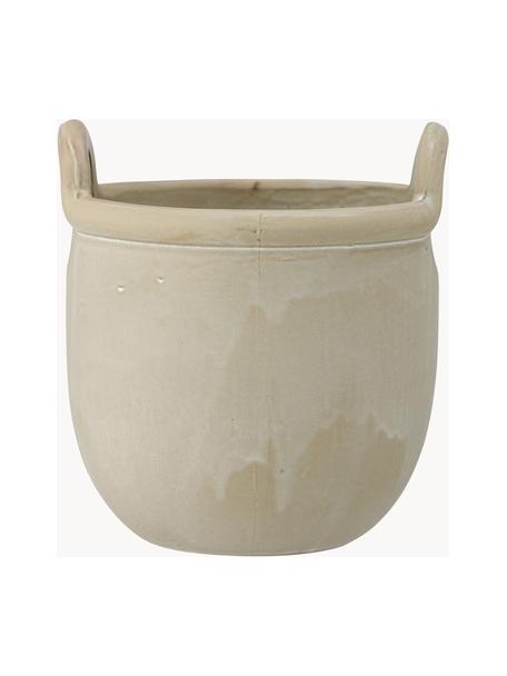 Portavaso in gres Janti, Gres, Beige, Ø 20 x Alt. 21 cm