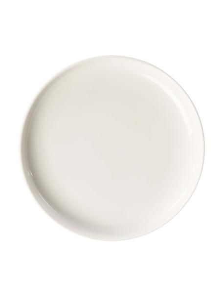 Porcelánové dezertní talíře Nessa, 2 ks, Porcelán, Bílá, Ø 19 cm