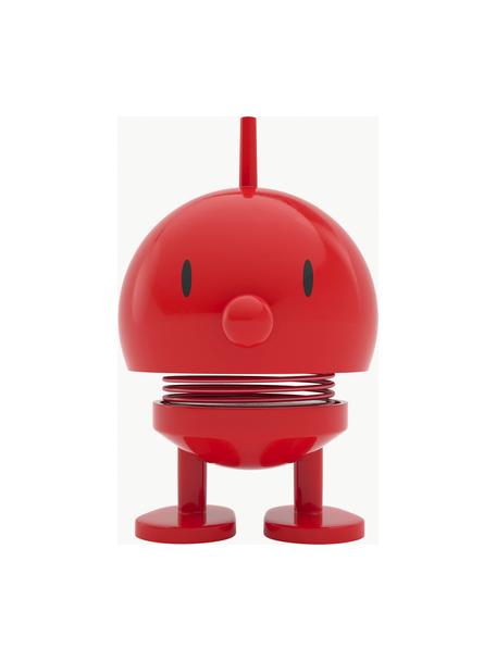 Objet décoratif Hoptimist Bumble, haut. 8 cm, Plastique, Rouge, Ø 5 cm