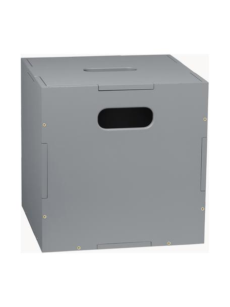 Caja de madera Cube, Madera de abedul pintada

Este producto está hecho de madera de origen sostenible y con certificación FSC®., Gris, An 36 x F 36 cm