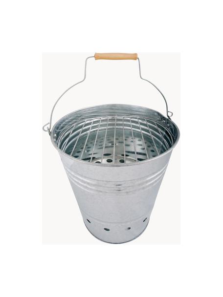 Seau à griller Brett, Couleur zinc, Ø 31 x haut. 34 cm