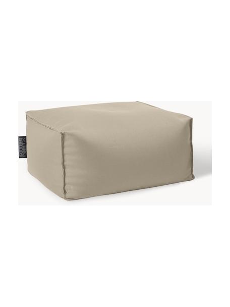 Outdoorvloerkussen Korfu, Bekleding: 100% polypropyleen, teflo, Beige, B 65 x H 35 cm