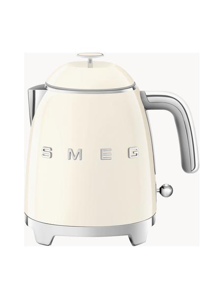 Waterkoker 50's Style, 800 ml, Gelakt edelstaal, Gebroken wit, glanzend, B 20 x H 20 cm