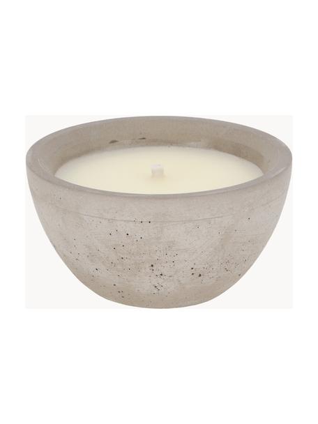 Vela de jardín Round, Recipiente: hormigón, Gris, Ø 18 x Al 11 cm