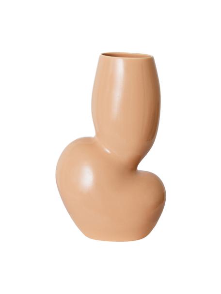 Wazon z kamionki Organic, Kamionka, Beżowy, S 17 x W 29 cm