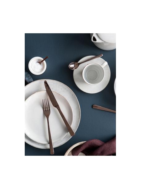 Handgemachtes Frühstücks-Set Nordic Sand aus Steingut, 4 Personen (12-tlg.), Steingut, Beige, Sondergrößen