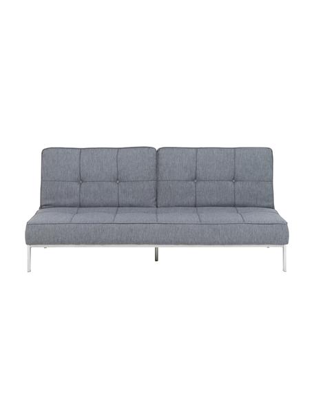 Sofa rozkładana Perugia (3-osobowa), Tapicerka: poliester Dzięki tkaninie, Nogi: metal lakierowany, Jasny szary, S 198 x G 95 cm