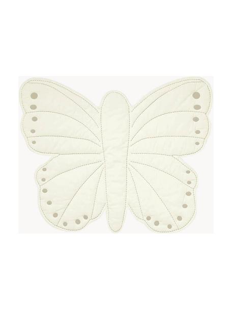 Alfombra de juegos infantil de algodón ecológico Butterfly, Funda: 100% algodón ecológico co, Off White, An 100 x L 85 cm