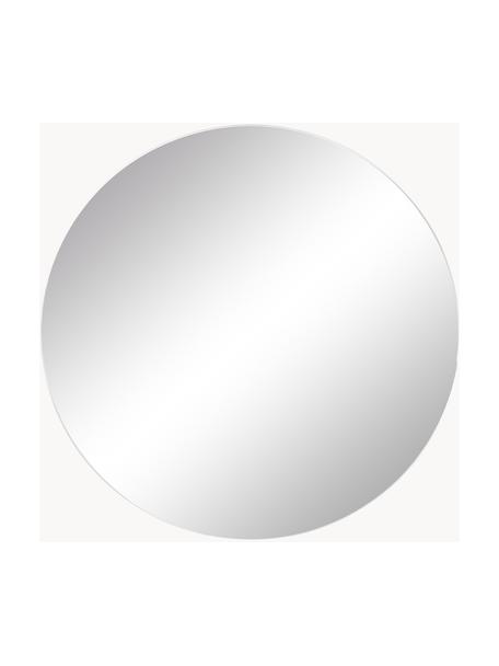 Runder rahmenloser Wandspiegel Erin, Rückseite: Mitteldichte Holzfaserpla, Spiegelfläche: Spiegelglas, Silberfarben, Ø 40 x T 2 cm