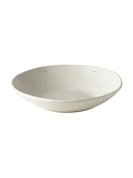 Hluboké talíře Marlee, 4 ks, Kamenina, Krémově bílá, Ø 24 cm, V 5 cm