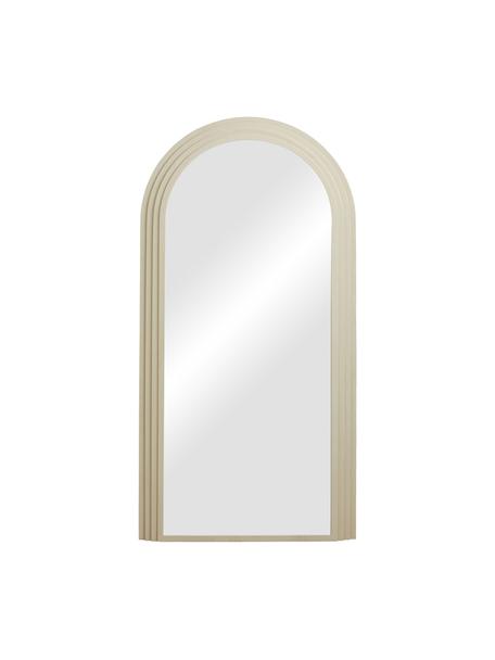 Nástenné zrkadlo s kovovým rámom Falco, Béžová, Š 100 x V 203 cm