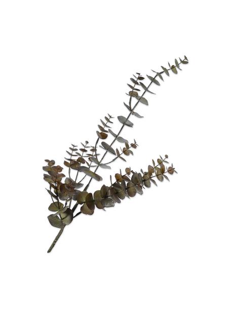 Kunstzweig Eukalyptus, Braun, Kunststoff, Metalldraht, Braun, L 81 cm