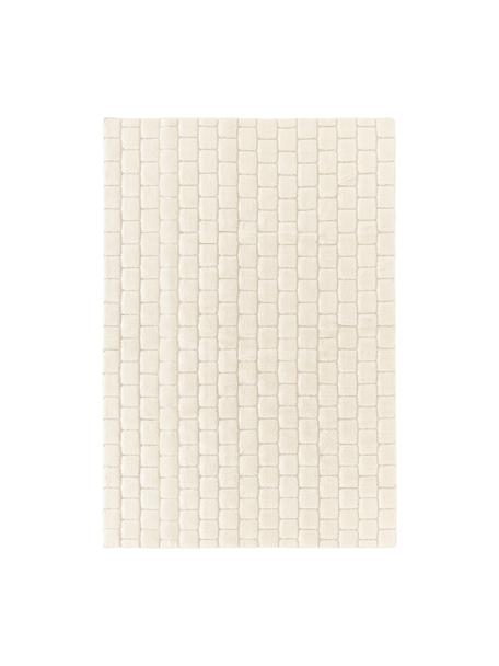 Ručne tkaný koberec Adley, 78 % vlna, 20 % bavlna, 2 % polyester
V prvých týždňoch používania môžu vlnené koberce uvoľňovať vlákna, tento jav zmizne po niekoľkých týždňoch používania, Krémovobiela, Š 80 x D 150 cm (veľkosť XS)