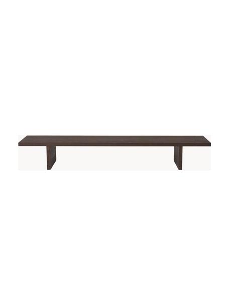 Meuble bas en bois Kona, MDF avec placage en bois de chêne, laqué

Ce produit est fabriqué à partir de bois certifié FSC® issu d'une exploitation durable, Bois de chêne foncé, larg. 138 x haut. 20 cm