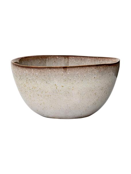 Boles artesanales Sandrine, 6 uds., Gres, Tonos beige, Ø 15 x Al 8 cm