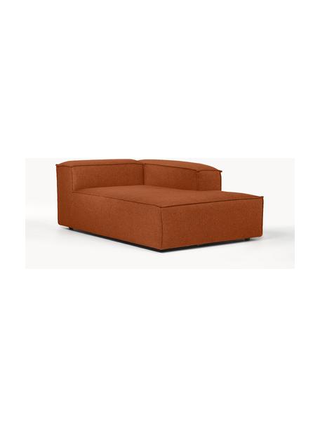Pohovkový rohový modul Lennon, Terakotová, Š 119 cm, H 180 cm, levé rohové provedení