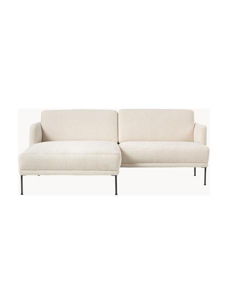 Malá rohová pohovka Fluente, Tlumeně bílá, Š 198 cm, H 152 cm, levé rohové provedení