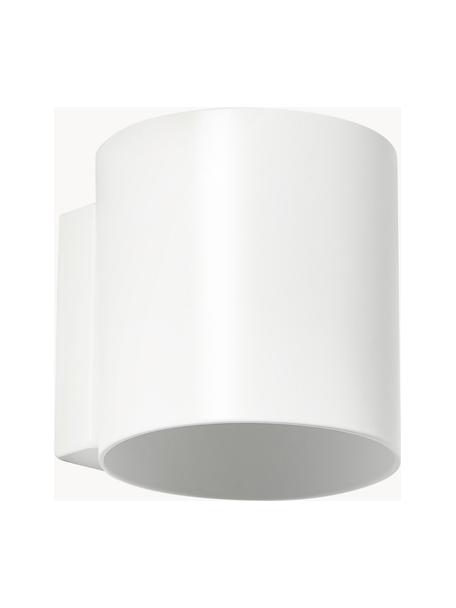 Aplique pequeño Roda, Pantalla: aluminio con pintura en p, Blanco mate, An 10 x Al 10 cm