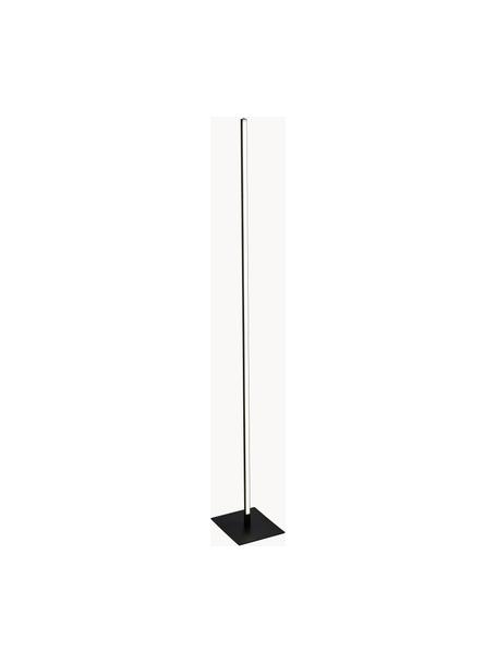 Lámpara de pie LED Tribeca, cambia de color, Pantalla: acero, aluminio, Negro, Al 150 cm