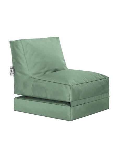 Garten-Loungesessel Pop Up mit Liegefunktion, Bezug: 100% Polyester Innenseite, Salbeigrün, B 70 x T 90 cm