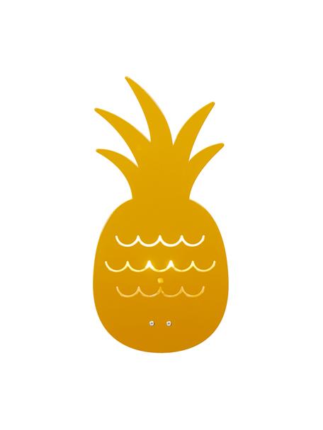 Nástěnné svítidlo Pineapple, Kov s práškovým nástřikem, Hořčicová, Š 17 cm, V 33 cm