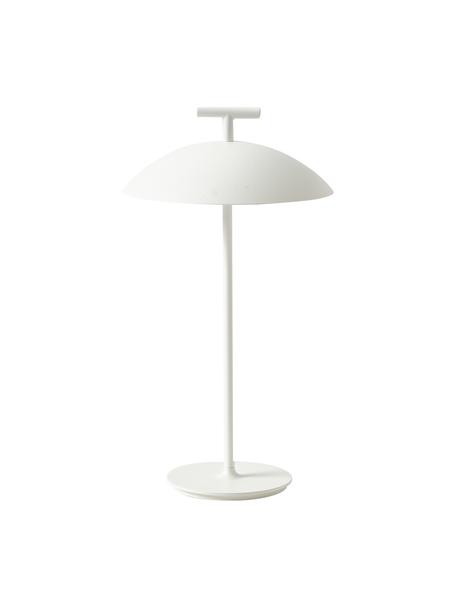 Mobiel design LED tafellamp Mini Geen-A, dimbaar, Gepoedercoat metaal, Wit, Ø 20 x H 36 cm