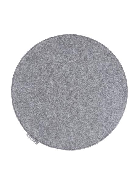 Cojines para sillas Avaro, 2 uds., Gris claro, Ø 35 x Al 1 cm