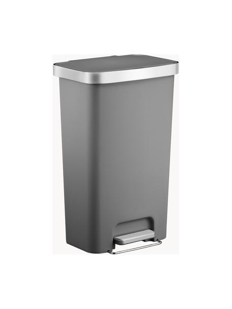 Pattumiera con ruote integrate Hana, 45 L, Plastica, Grigio opaco, Larg. 41 x Alt. 65 cm, 45 L