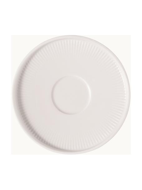 Sous-tasse en porcelaine Afina, Porcelaine Premium, Blanc, Ø 14 cm