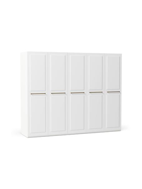 Modulární skříň Charlotte, šířka 250 cm, více variant, Bílá, Interiér Basic, výška 200 cm
