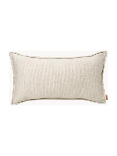 Coussin décoratif Desert, Blanc cassé, larg. 28 x long. 53 cm