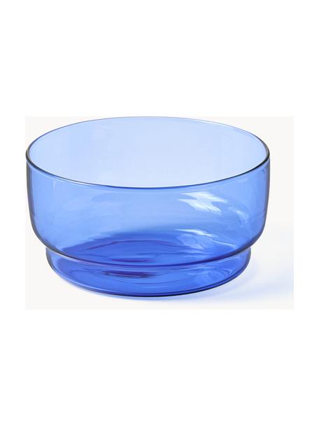 Miseczka ze szkła borokrzemowego Torino, 2 szt., Szkło borokrzemowe, Niebieski, transparentny, S 12 x W 6 cm