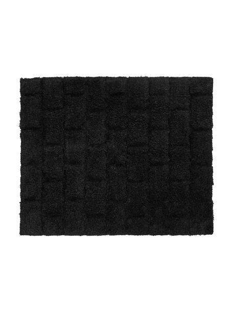 Načechraný koupelnový kobereček Metro, 100 % bavlna
Vysoká gramáž, 1 900 g/m², Černá, Š 50 cm, D 60 cm