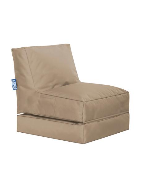 Outdoor loungefauteuil Pop Up met ligfunctie, Beige, B 70 x D 90 cm