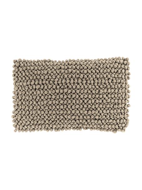 Povlak na polštář s malými textilními kuličkami Iona, Béžová, Š 30 cm, D 50 cm