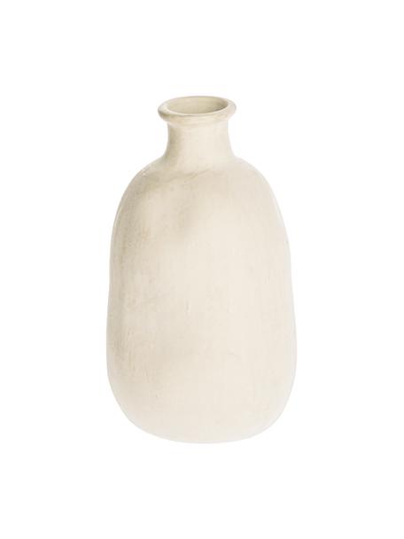 Vaso in ceramica beige Caetana, Ceramica, Beige, Ø 18 x Alt. 32 cm