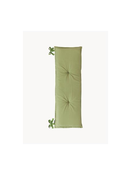 Poduszka na ławkę Panama, 2 szt., Tapicerka: 50% bawełna, 45% polieste, Jasny zielony, S 48 x D 150 cm