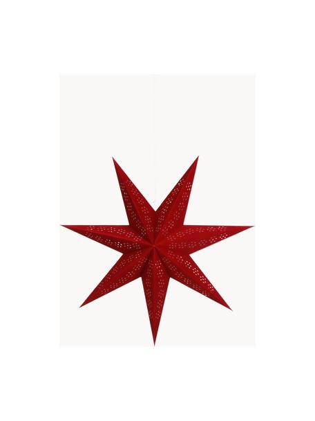 Étoile décorative Claudia, Papier, Rouge, Ø 60 cm