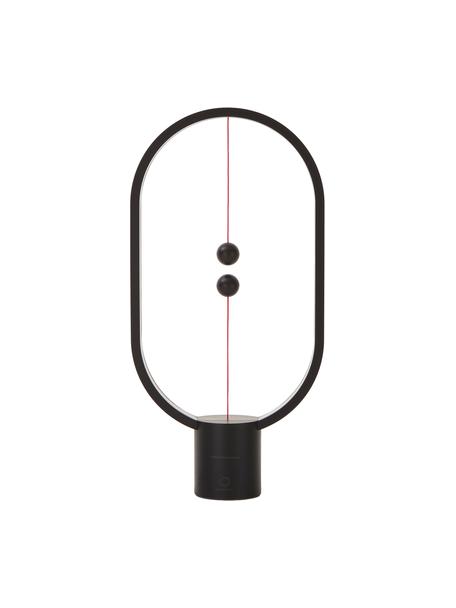 Mobiele LED tafellamp Heng, Lamp: kunststof, Diffuser: kunststof, Wit, 20 x 40 cm