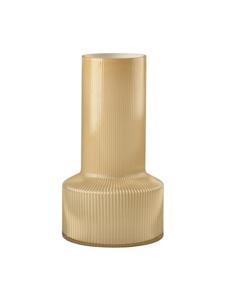 Vaso in vetro fatto a mano Hvils, Vetro, Giallo, Ø 19 x Alt. 34 cm