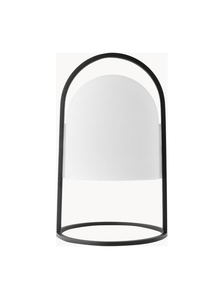 Malá prenosná stolová LED lampa SunLight, Čierna, biela, Ø 19 x V 30 cm