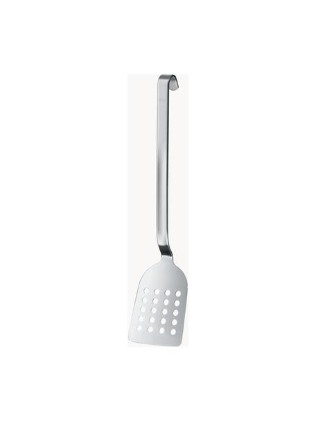 Kuchynská lopatka z nehrdzavejúcej ocele s háčikom Hook, Nehrdzavejúca oceľ 18/10, Odtiene matnej striebornej, D 34 cm