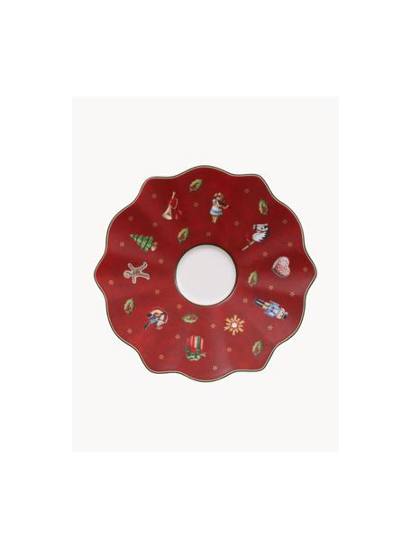 Porseleinen schoteltjes Toy's Delight, 6 stuks, Premium porselein, Rood, wit, meerkleurig, Ø 13 cm