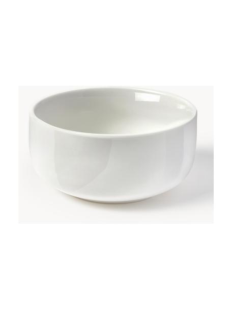 Porzellan-Schälchen Nessa, 4 Stück, Porzellan, Off White, glänzend, Ø 14 cm