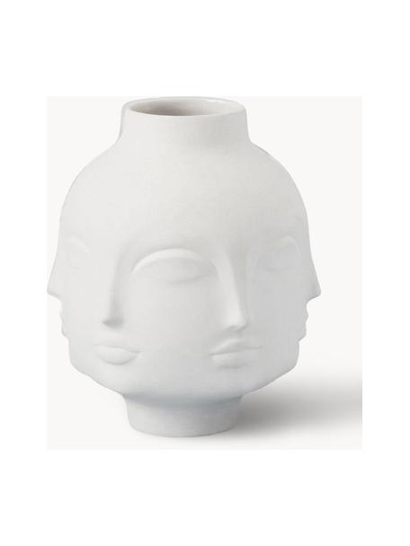 Vaso in porcellana Dora Maar, alt. 21 cm, Porcellana, Bianco, Ø 16 x Alt. 21 cm