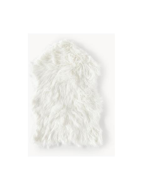 Kunst schapenvacht Morten, gekruld, Bovenzijde: 67% acryl, 33% polyester, Crèmewit, B 60 x L 90 cm
